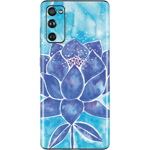 Cat Coq Blue Lotus Galaxy S20 Fan Edition Skin